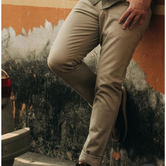 Taylor Stitch The Democratic All Day Pants in Aluminum Bedford Cord 29 & 36 - Picture 10 of 15